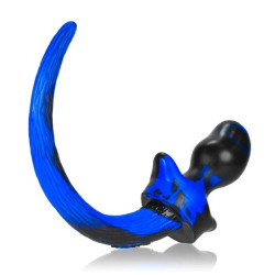 Oxballs Plug Queue de chien Mastiff 12 x 7 cm Bleu